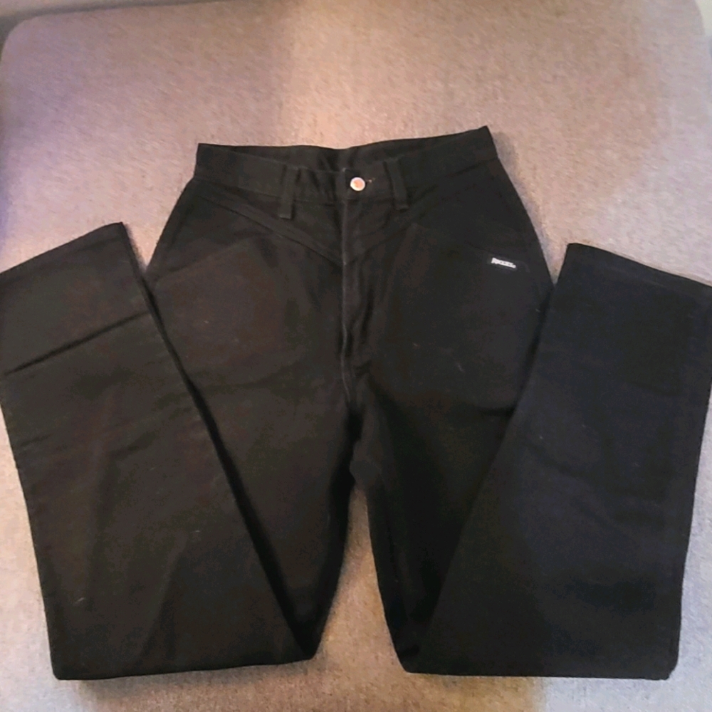 Women's Rocky Mountain High Waisted Black Jeans